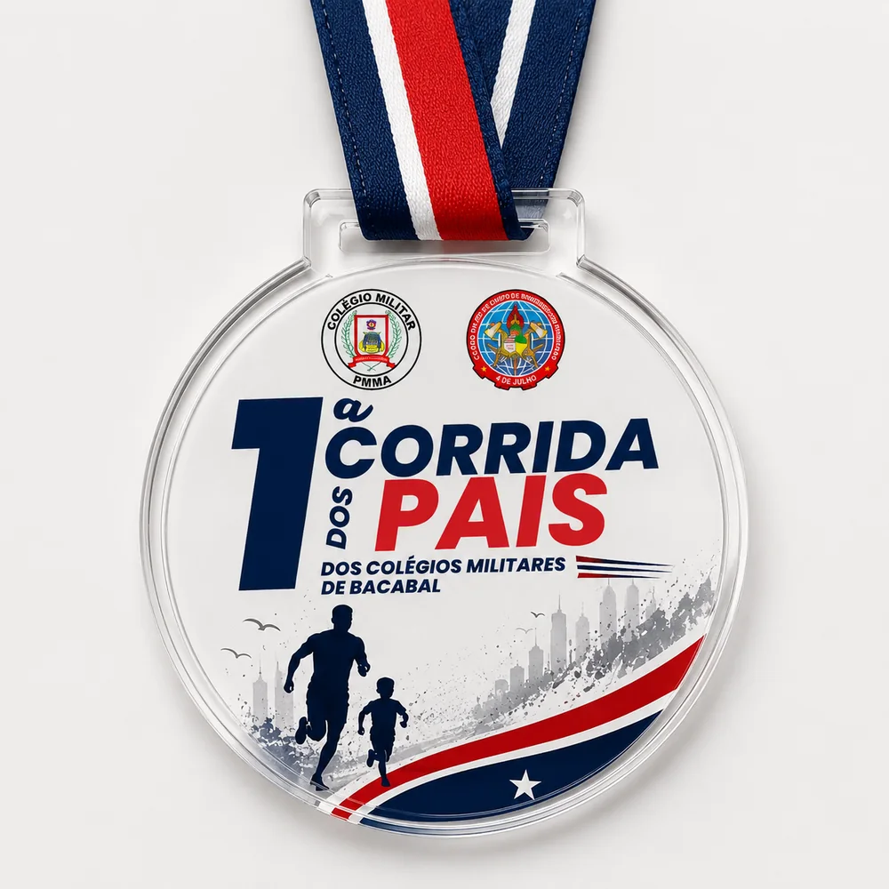 Material de divulgação da Corrida do Dia dos Pais 2